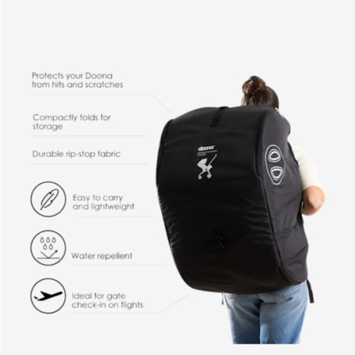 DOONA Padded Travel Bag, Black