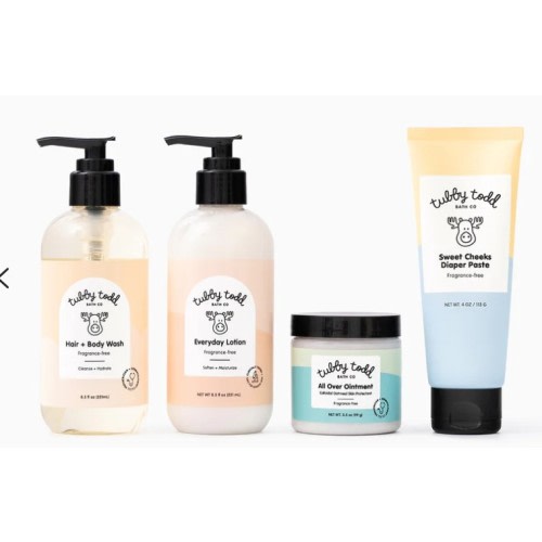 Tubby Todd Baby Skincare Bundle