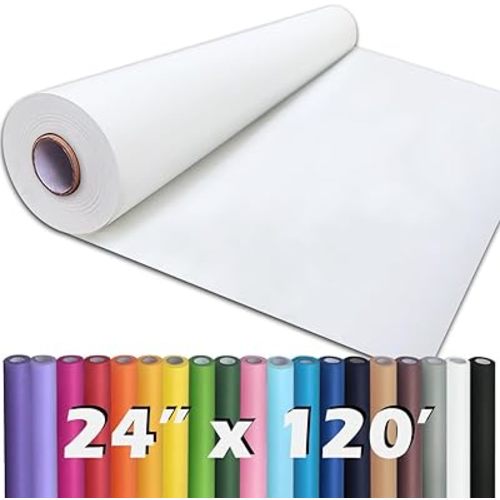Art paper roll (White, 24" x 120')