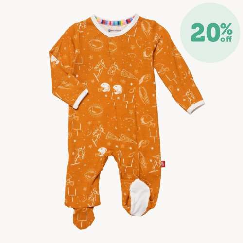 orange game day modal magnetic parent favorite footie – Magnetic Me