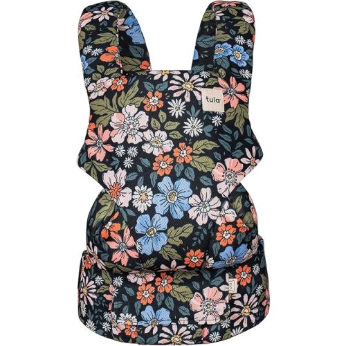 Baby Tula Explore Mesh Baby Carrier 7 – 45 lb, Adjustable Newborn to Toddler Carrier, Multiple Ergonomic Positions Front and Back, Breathable and Cool – Tula Coast + Mesh, Olivia