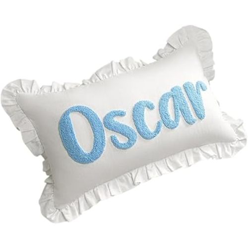 mia'spillow lab Personalized Baby Name Pillow, Custom Toddler Gift, Newborn Gift, New Mom Gift, Pregnancy Gift, Baby Reveal, Punch Needle