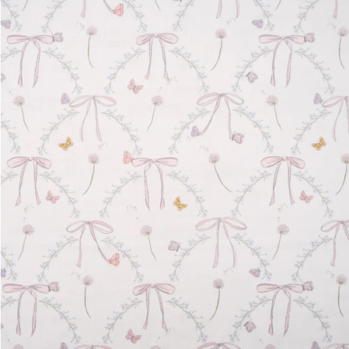 Bows & Butterfly Kisses Swaddle - Pink | Gooselings