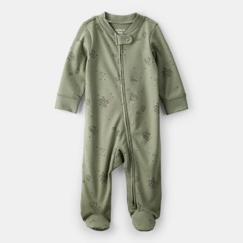 Carter's Dragon Print Long-Sleeve Sleep & Play