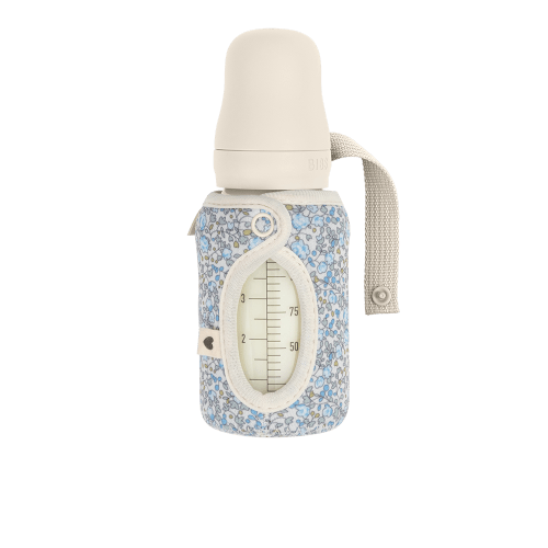 BIBS x LIBERTY Baby Bottle Sleeve Small Eloise - Ivory