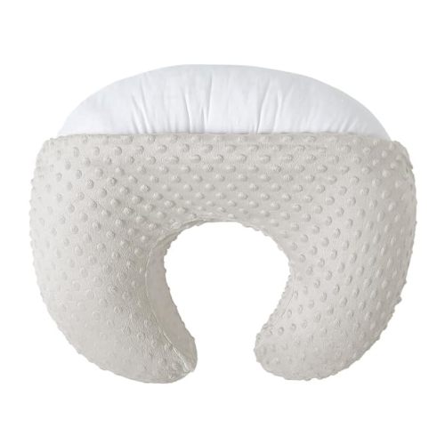Nursing Pillow with Nursing Pillow Cover Set for Breastfeeding Moms, Ultra-Soft Nursing Pillows for Infant Newborn Baby Boy Girl (Tidal Foam)