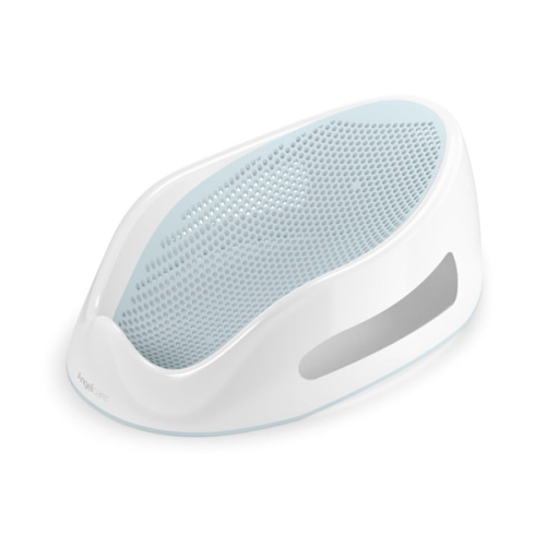 Angelcare Baby Bath Support, Aqua, for babies less than 6 months of age, Made in Canada
