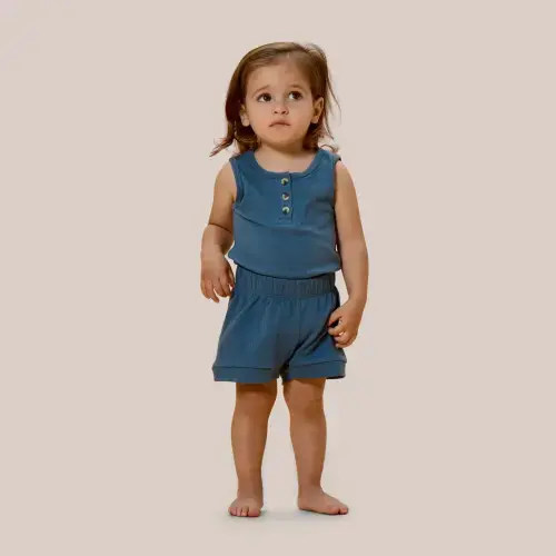 Henley Tank Onesie – Young Days