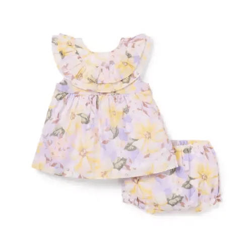 Baby Lavish Lilac Floral Baby Floral Matching Set by Janie and Jack