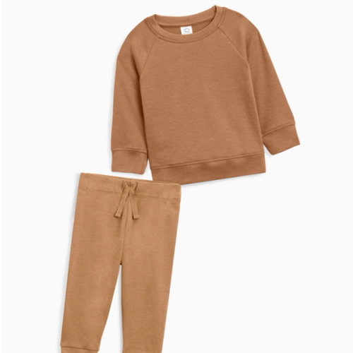 2-Piece Organic Pullover and Pants Set