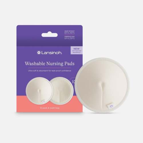 Lansinoh Washable Nursing Pads, 10 ct.