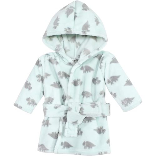 Hudson Baby Unisex Baby Plush Animal Face Bathrobe