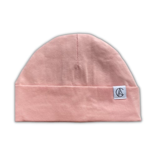 Satin Lined Jersey Beanie-Bubblegum