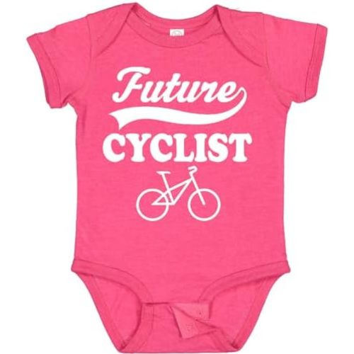 inktastic Future Cyclist Childs Bicyle Baby Bodysuit