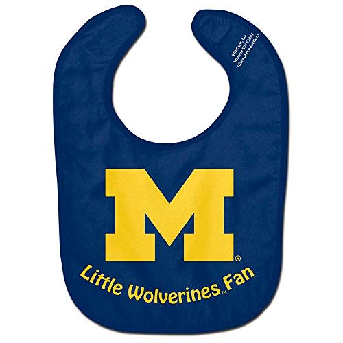 WinCraft NCAA University of Michigan WCRA1995113 All Pro Baby Bib
