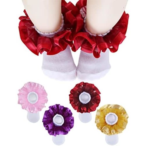 Little Baby Girl Princess Lace Ruffles Socks Set