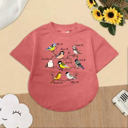 Bird Baby Bodysuit, Nature Wildlife Infant Clothing, Bird Lover Toddler Shirt, Birdwatching Lover Gift, Fist Birthday, Baby Shower