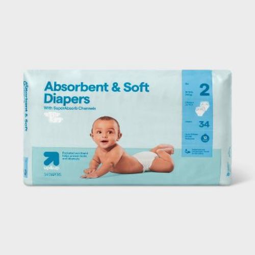 Disposable Diapers - Size 2 - 34ct - Up&up™