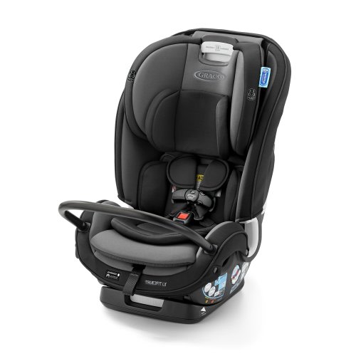 Graco True3Fit LX 3-in-1 Convertible Car Seat ft. Anti-Rebound Bar, Gotham, 19.2 lbs.