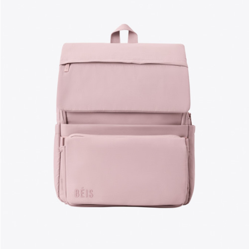 BÉIS 'The Ultimate Diaper Backpack' in Atlas Pink - Best Pink Backpack Diaper Bag