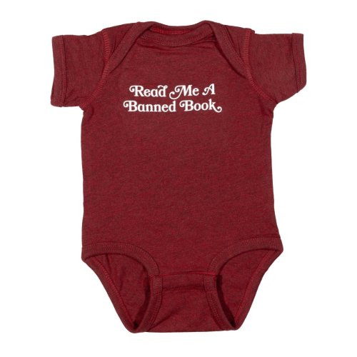 Read Me a Banned Book Baby Onesie