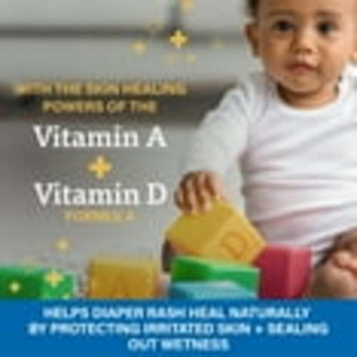 A+D Medicated Diaper Rash Cream with Zinc Oxide, Prevents & Soothes, 4oz