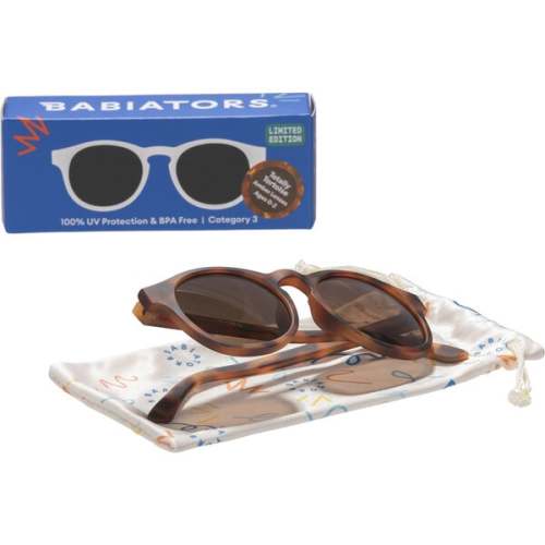 Originals Keyhole Sunglasses: Classic Tortoise, Amber Lenses - Babiators | Maisonette