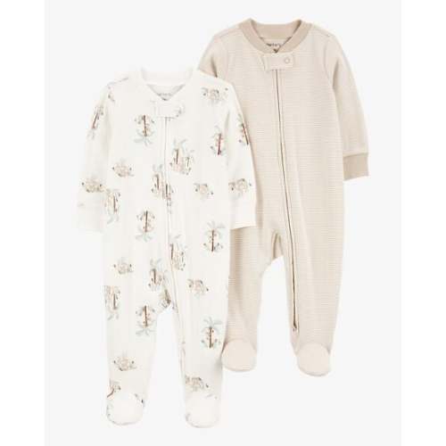 Baby 2-Pack 2-Way Zip Sleep & Play Pajamas - Carter's | Carter's