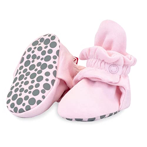 Zutano Unisex Organic Cotton Baby Booties With Gripper Soles