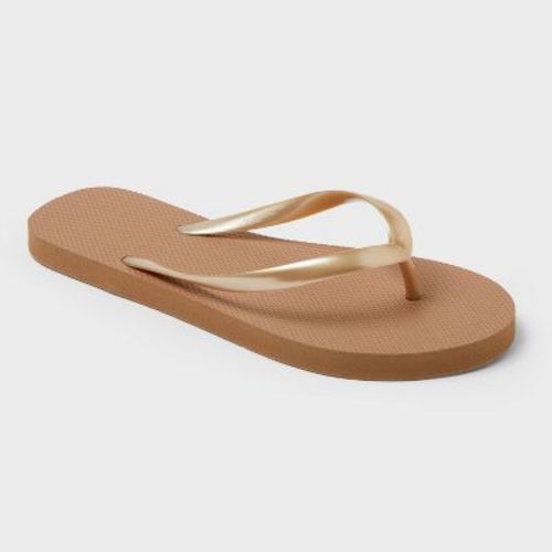 Women's Sydney Flip Flop Sandals - Shade & Shore™ Tan 9