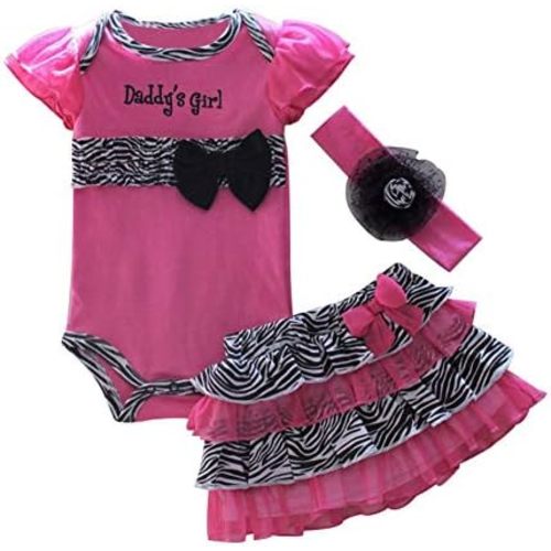 Mud Kingdom Cute Baby Girl Outfits with Headbands