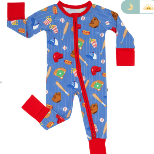 Blue All Stars Zippy - Little Sleepies