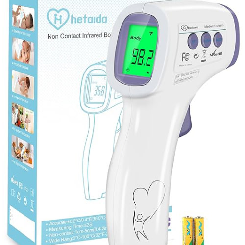 Touchless Non-Contact Infrared Thermometer - Homedics