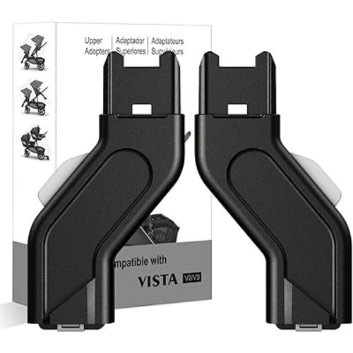 Upper Adapter Accessories Compatible with UPPAbaby Vista, Vista V2, Vista V3 Strollers/Bassinet, Toddler Sea, Infant Car Seats(Aria, Mesa V2, Mesa Max)