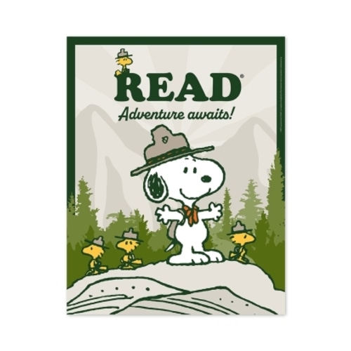 Camp Snoopy READ Poster