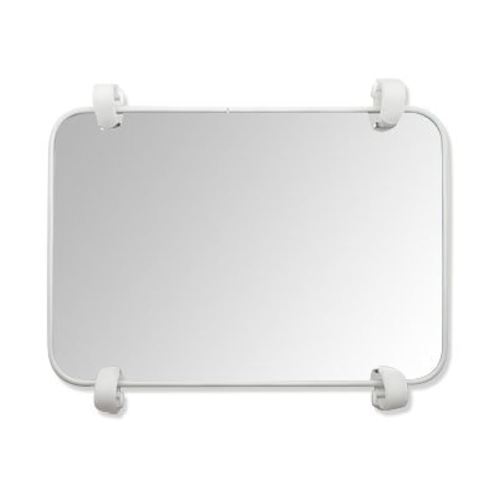 Baby Mirror - Large Crib Mirror - Double-Sided with High Contrast Images - Baby Safe Mirror - NICU Approved - Shatterproof with Hospital Grade Rubber by Genius Baby Toys