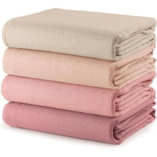 Muslin Swaddle Blankets Neutral Receiving Blanket for Boys and Girls by Comfy Cubs