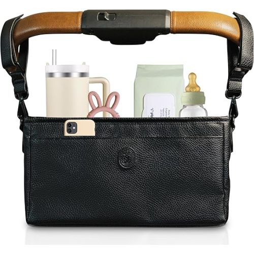 Universal Stroller Organizer with Cup Holder, Fits Mockingbird, UppaBaby, Nuna, BOB and More