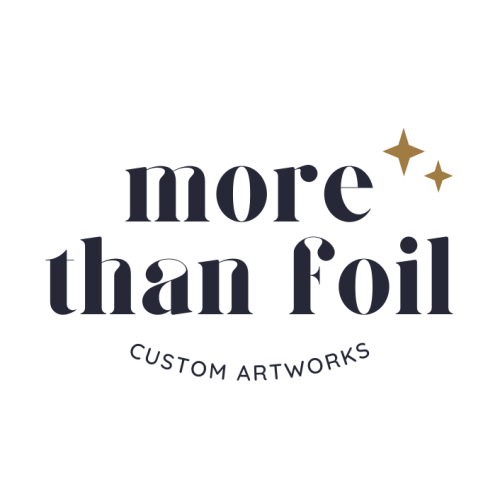 Foiled Baby Hand & Footprint Artwork, Kit Included – More Than Foil