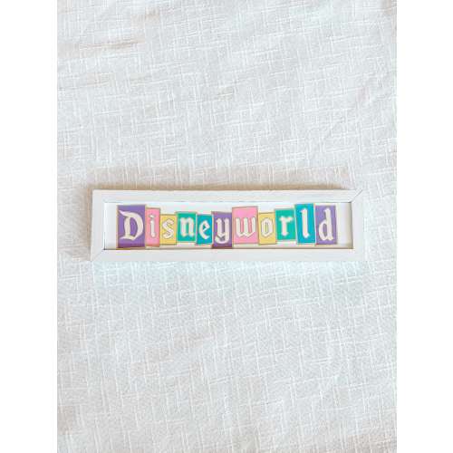 Disneyworld Wood Sign, Kid Safe Decor, Its a Small World Sign, Disney Nursery Playroom Sign, Office Decor, Pastel, Disney Wood Sign, Disney.