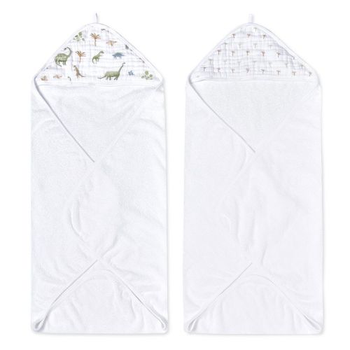 aden + anais essentials 2-pk Cotton Hooded Towels