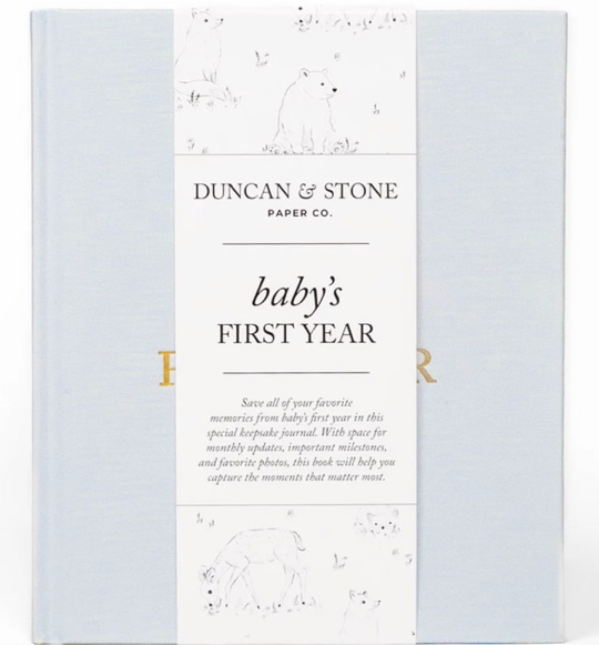 Baby Memory Book & Photo Album | Duncan & Stone Paper Co.