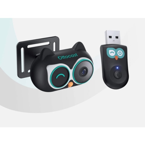 Ottocast Cabin Care Wireless CarPlay Adapter with Rear Seat Monitor