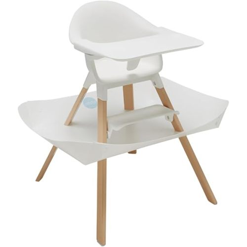 CATCHY - Food Catcher - Compatible with Stokke Clikk High Chair + 11 Other High Chairs - Highchair Sold Separately - Baby & Toddler Food & Mess Catcher - Under High Chair Accessory