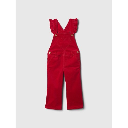 babyGap Velvet Heart Overalls