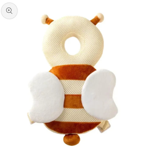 Bee Comfortable Baby Pillow Head Protector
