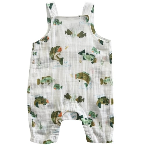 Muslin Overall, Bass Fishing