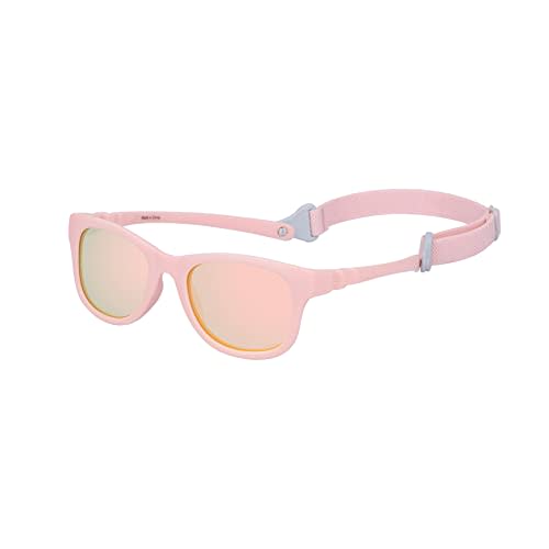 COCOSAND Baby Sunglasses with Strap UV Protection Flexible Square Frame for 0-12 Months Newborn Infant Boys Girls