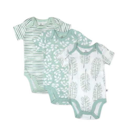 3-Pack Organic Cotton Short Sleeve Bodysuits | Honest Baby Clothing