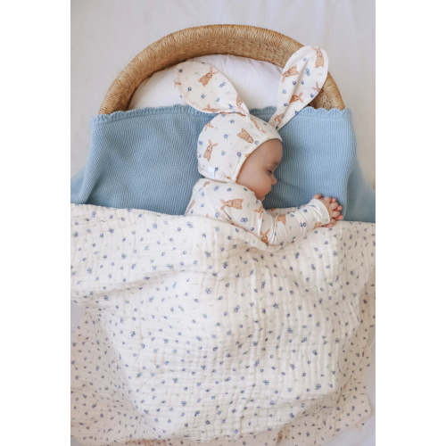 Gauze Blanket | Blueberries – Little and Fern